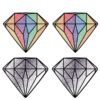 Peekaboos Diamonds Pasties - Rainbow