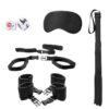 Ouch! Bed Post Bindings Restraint Kit - Black