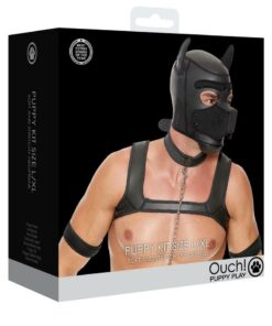 Ouch! Neoprene Puppy Kit L/XL - Black