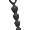 Bing Bang Silicone Anal Beads - Large - Black Onyx