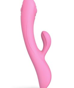 Bunny and Clyde Rechargeable Silicone Rabbit Vibrator - Pink Passion