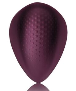 Knickerbocker Glory Rechargeable Silicone Clitoral Stimulator with Remote Control - Red/Purple