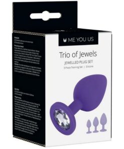 ME YOU US Trio Of Jewels - Purple