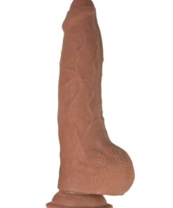 Realcocks Dual Layered Uncut Slider with Tight Balls 9.5in - Caramel