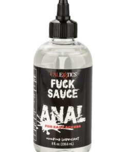 Fuck Sauce Anal Numbing Water Based Lubricant 8oz