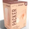 WhipSmart Soft and Discreet Packer 4in - Vanilla