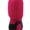 Gender X Body Kisses Rechargeable Silicone Vibrating Suction Massager - Red/Black