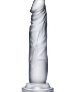 B Yours Diamond Crystal Dildo 7.5in - Clear