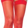 Leg Stocking Sheer Stocking - O/S - Red