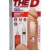 The D Perfect D Ultraskyn Squirting Dildo 8in - Vanilla