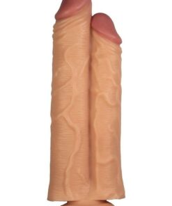 Hero My Twofer Double Dildo with Suction Cup - Vanilla
