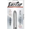 Exciter Multi Function Rechargeable Bullet - Silver