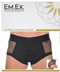 EM EX Fit Harness Fishnet - Small - Black