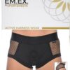 EM EX Fit Harness Fishnet - XXLarge - Black