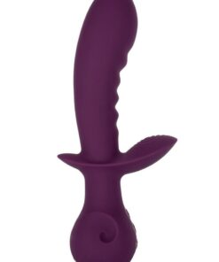Obsession Lover Rechargeable Silicone Dual Vibrator - Purple