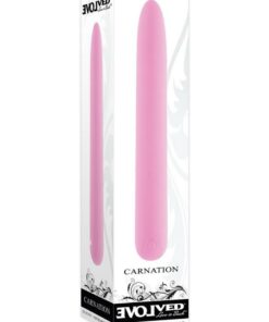 Carnation Rechargeable Silicone Vibrator - Pink