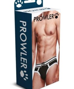 Prowler Black/White Brief - Large