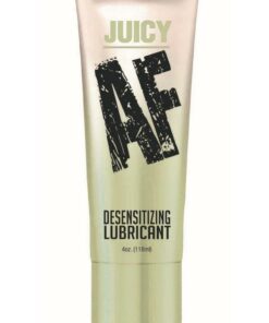 Juicy AF Desensitizing Water Based Lubricant Gel 4oz