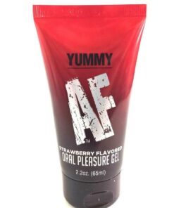 Yummy AF Oral Pleasure Flavored Gel 2.2oz - Strawberry