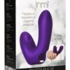 Inmi Finger Pulse Rechargeable Silicone Finger Vibrator - Purple