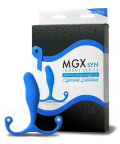 Trident Series MGX Syn P-Spot Stimulator - Blue