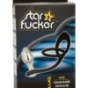 Star Fucker Mini Plug Silicone Dual Enhancer - Black