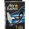 Star Fucker Slim Plug Silicone Dual Enhancer - Black
