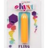 Kyst Fling Rechargeable Silicone Bullet Massager - Orange