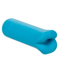 Kyst Lips Rechargeable Silicone Bullet Vibrator - Blue