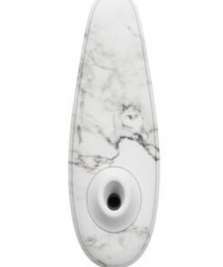 Womanizer Marilyn Monroe Special Edition Rechargeable Clitoral Stimulator - White Marble