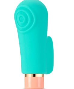 Aria Sensual AF Rechargeable Silicone Vibrator - Teal