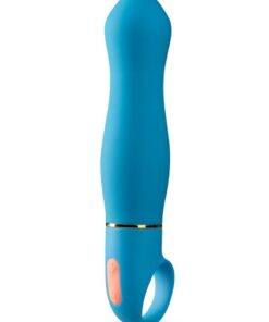 Aria Exciting AF Silicone Vibrator - Blue