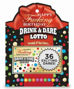 Happy F`n Birthday Lotto Dare Game