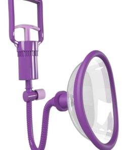 Fantasy For Her Manual Pussy Pump - Purple/Clear