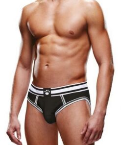 Prowler Black/White Open Brief  - Large