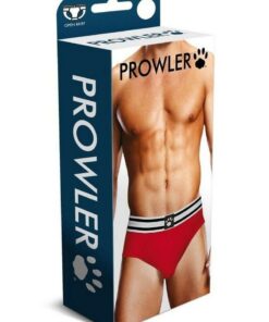 Prowler Red/White Open Brief - Large