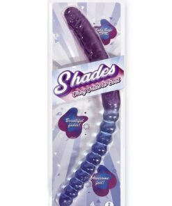 Shades Gradient Jelly Double Dong - Blue/Violet