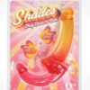 Shades Gradient Jelly Strapless Strap-On - Pink/Yellow