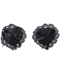 In a Bag Lace Nipple Pasties - Black