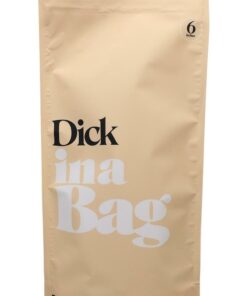 In a Bag Dick Dildo with Balls 6in - Clear