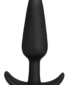 In a Bag Silicone Anal Plug 5in - Black