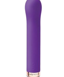 Bodywand My First G-Spot Vibe Silicone Rechargeable Vibrator - Purple