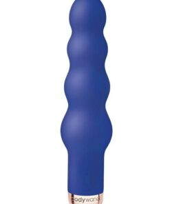 Bodywand My First Ripple Vibe Silicone Rechargeable Vibrator - Blue