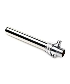 CleanStream Enema Nozzle Stainless Steel with Push Valve