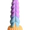 Creature Mystique Silicone Unicorn Dildo - Multicolored