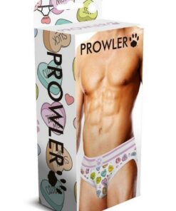 Prowler Candy Hearts Brief - XXLarge  - White