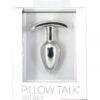 Pillow Talk Sneaky Luxurious Stainless Steel Anal Plug