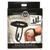 Master Series Bum-Tastic Trainer Silicone Pegging Set (3 Piece) - Black