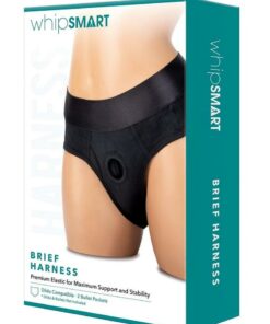 WhipSmart Brief Harness - Small - Black