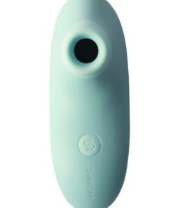 Svakom Pulse Lite Neo Interactive Suction Stimulator - Seafoam Blue